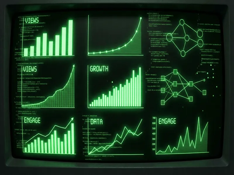污网站 案例分析 - 数据增长仪表盘